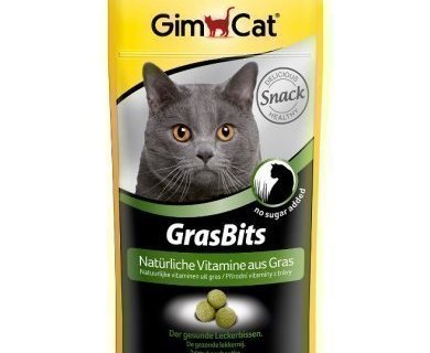 Gim Cat GrasBits-tablety s kočičí trávou
