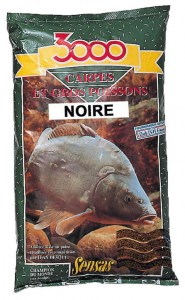 Sensas 3000  Carpes  ET GROSS POISSONS Noire 1kg