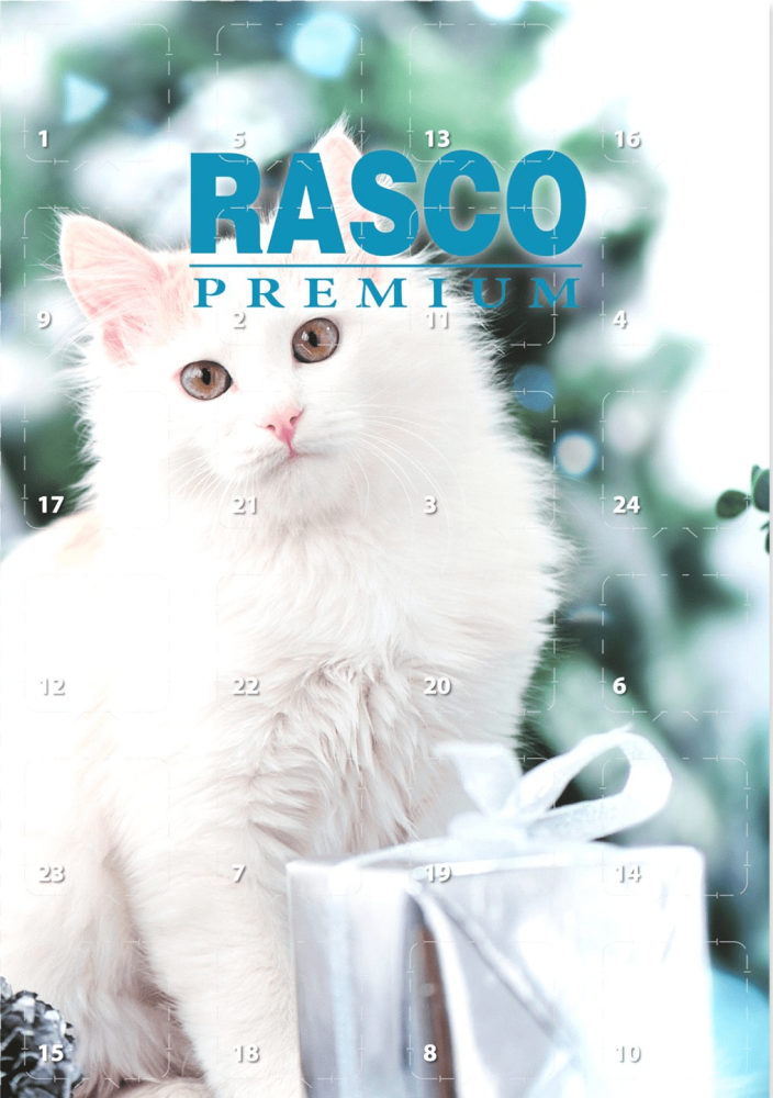 Adventní kalendář RASCO Premium pro kočky - 96 g