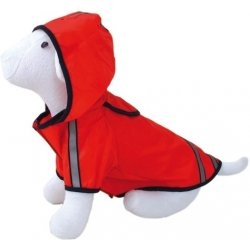 Pláštěnka DF reflexní červená L 45cm