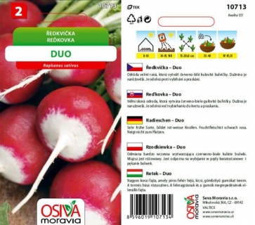 Ředkvička velran. DUO _5 g