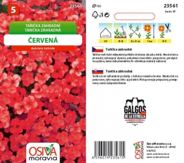 Tařička zahradní červená_100 s