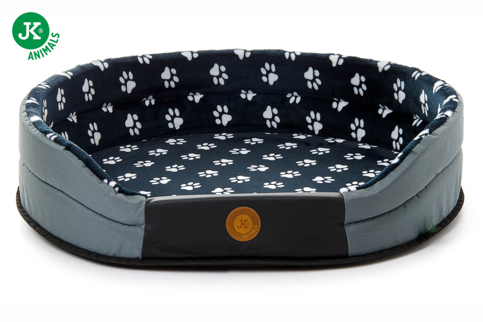 Pelíšek Tlapka černá XL, velký, 80 cm