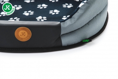 Pelíšek Tlapka černá XL, velký, 80 cm