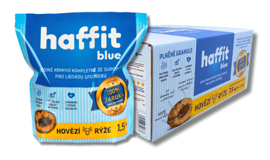 HAFFIT BLUE HOVĚZÍ RÝŽE 1,5kg