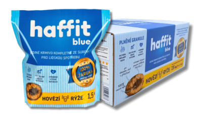 HAFFIT BLUE HOVĚZÍ RÝŽE 1,5kg