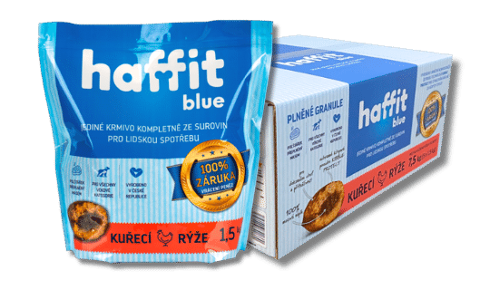 HAFFIT BLUE KUŘECÍ RÝŽE 1,5 kg