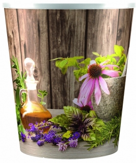 Květináč MDF - bylinky 12 cm plast