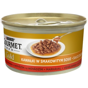Gourmet Gold hovězí ve šťávě 85g