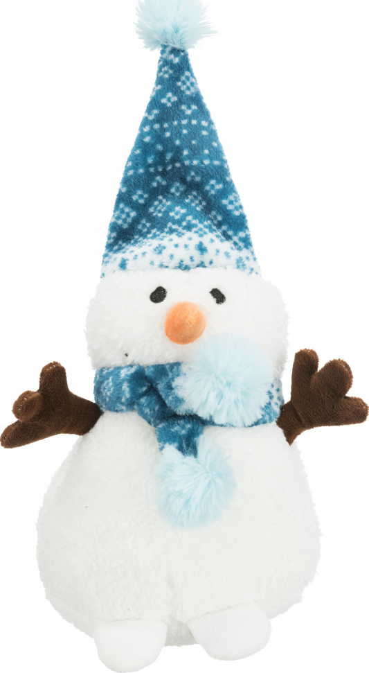 Trixie Vánoční sněhulák s čepicí 20 cm 
