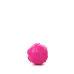 TPR - Růžový pískací míček tlapky