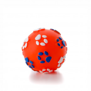 Vinylový míč tlapky,  pískací hračka pro psy, 5 cm