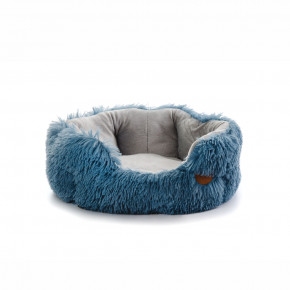 Pelíšek Yetti S, 45 cm, petrolejový