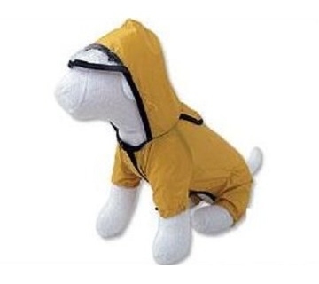 Pláštěnka DF s nohavicemi žlutá M/L  40cm