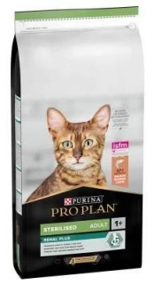 PURINA® PRO PLAN® STERILISED ADULT 1+ s Renal Plus s lososem 1,5kg
