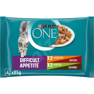 PURINA ONE Multipack DIFFICULT APPETITE minifiletky
