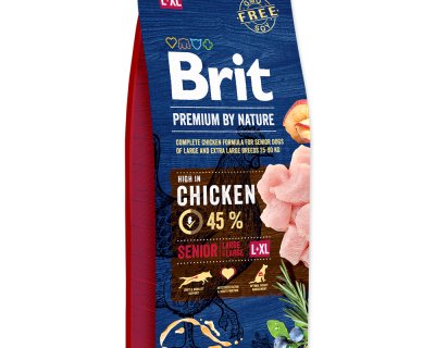 BRIT Premium by Nature Senior L+XL  (15kg) 
