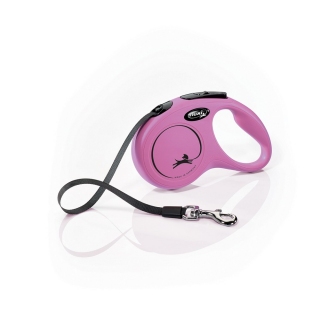 flexi New Classic S pásek 5m/15kg růžová