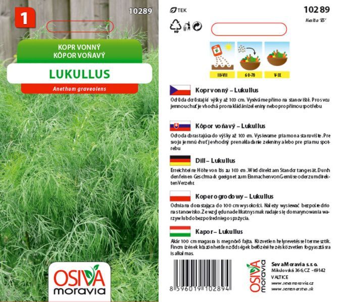 Kopr vonný LUKULLUS _3 g