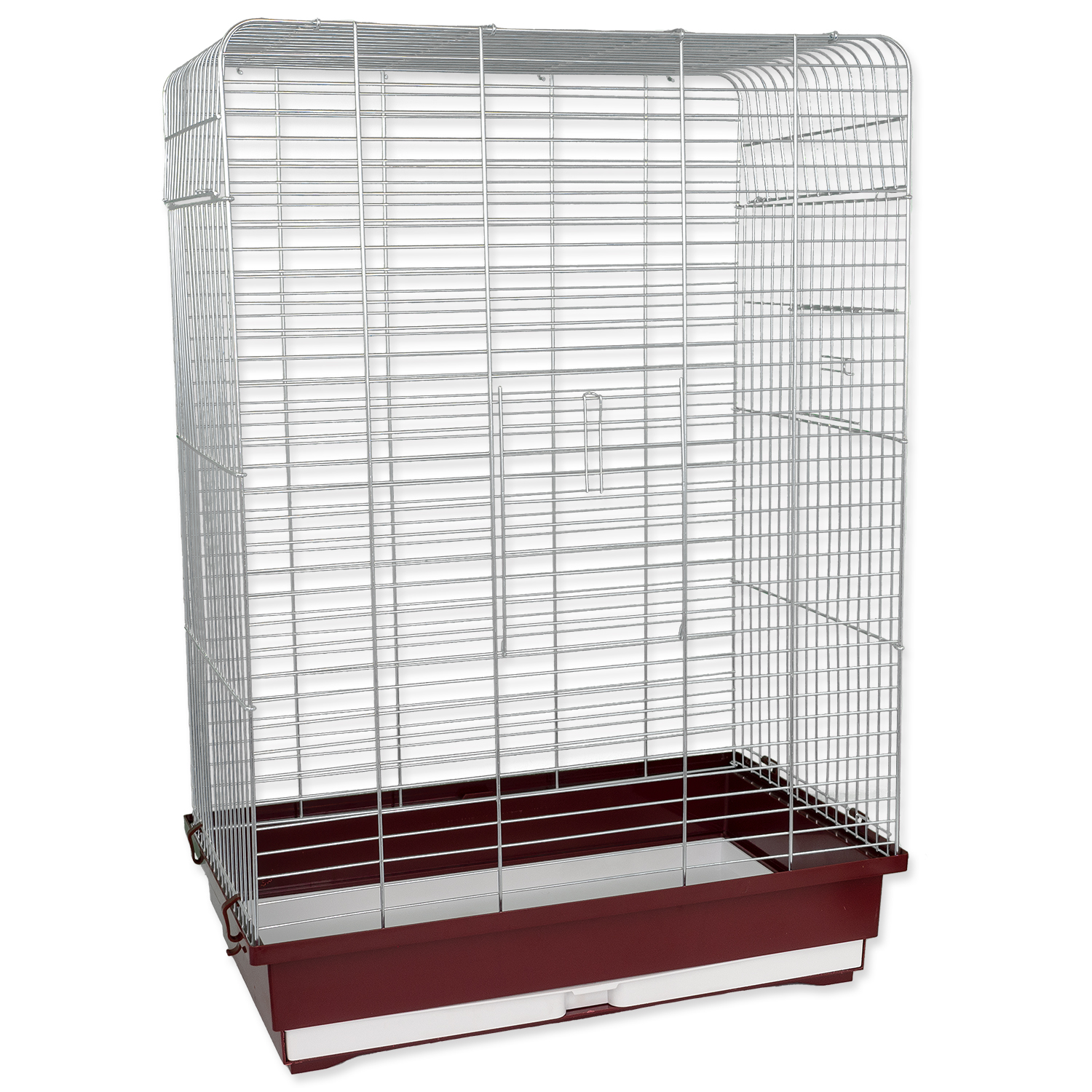  Klec BIRD JEWEL Rozela chromová + vínová 