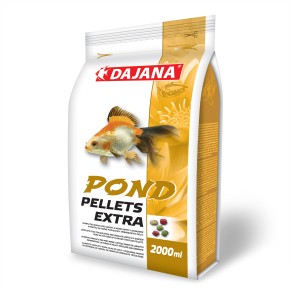 Dajana – Pond pellets extra, krmivo (granule) pro ryby 2 l, sáček