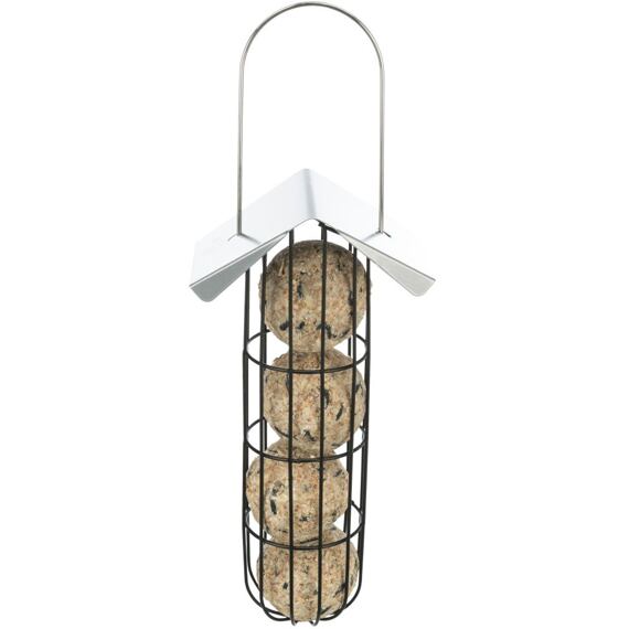 Krmítko na lojové koule se stříškou