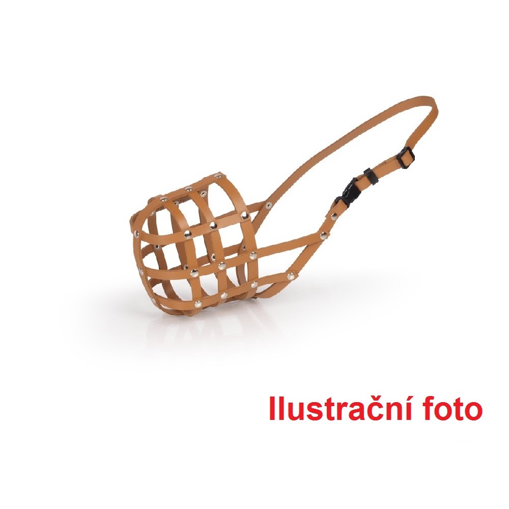 Náhubek JEZEVČÍK č.2 kůže