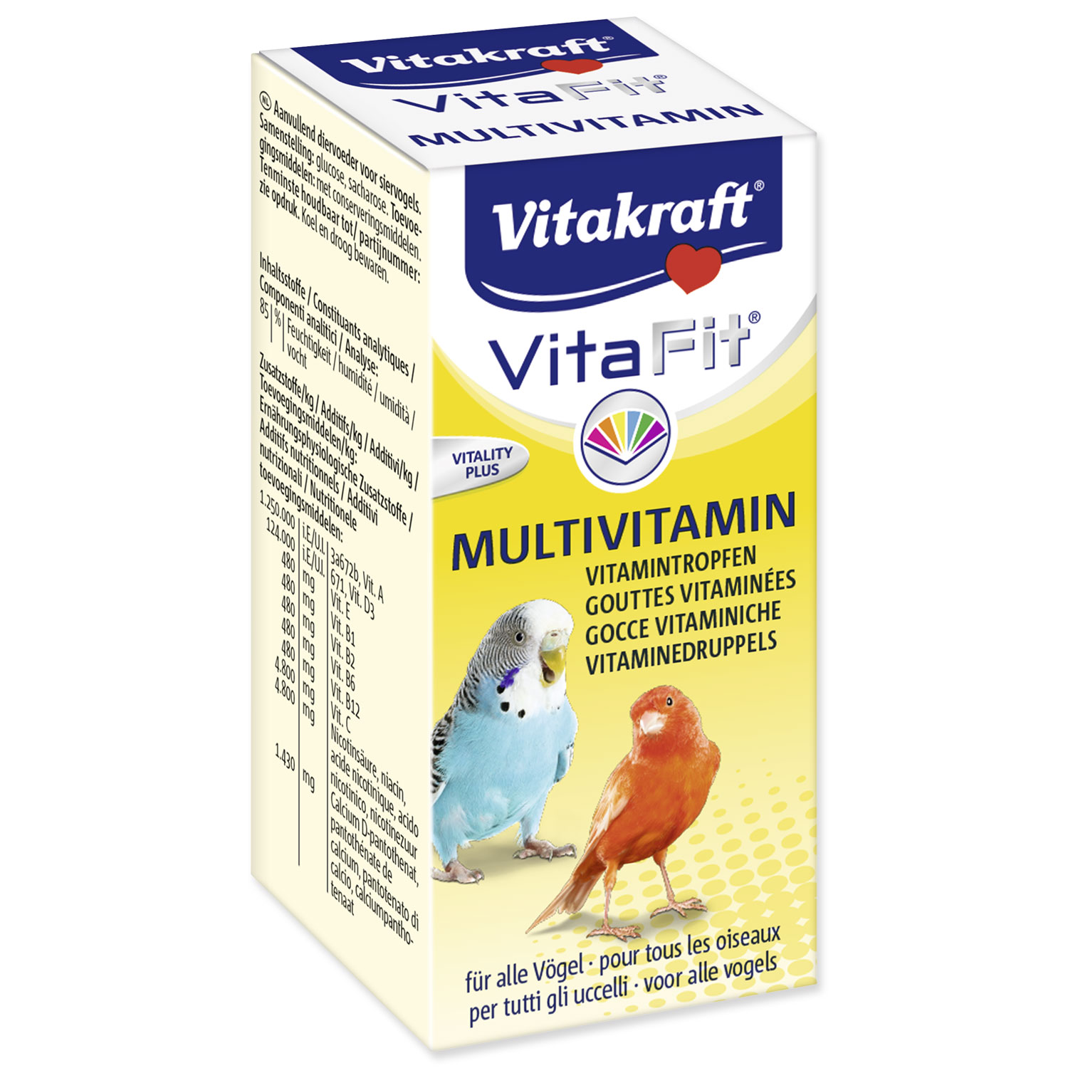  Kapky VITAKRAFT Vita Fit Multivitamin 10ml