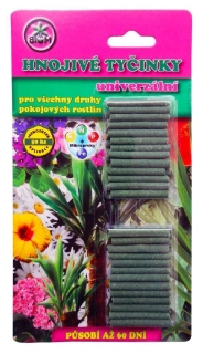 Tyčinkové hnojivo BIOM univerzální 50 ks